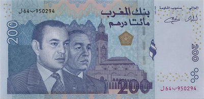 Money exchange in Morocco